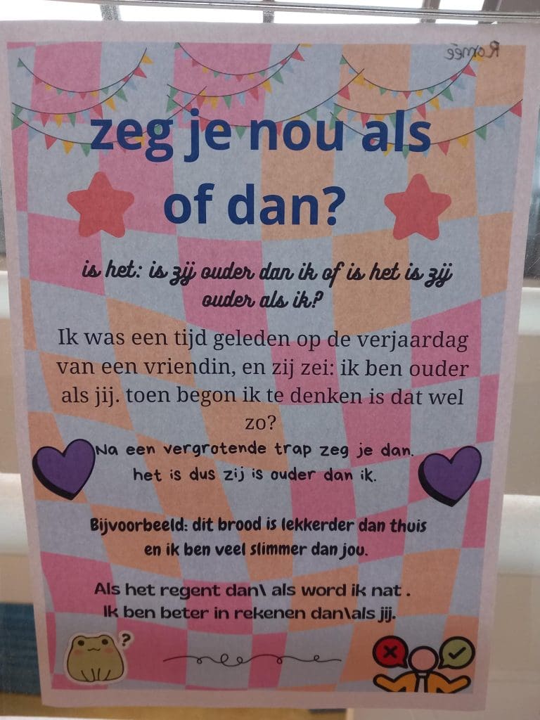 Canva spellingsposter
